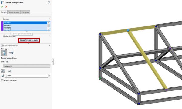 Corner Treatment for Similar Corners Sheet Metal Design | i GET IT by ...