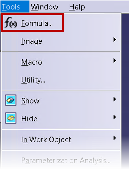 select Formula