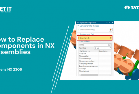 How to Replace Components in NX Assemblies