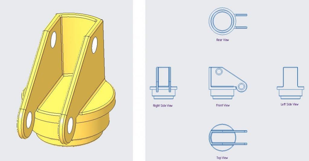 Engineering CAD Drawing Views: Learn Basics, Types & Examples