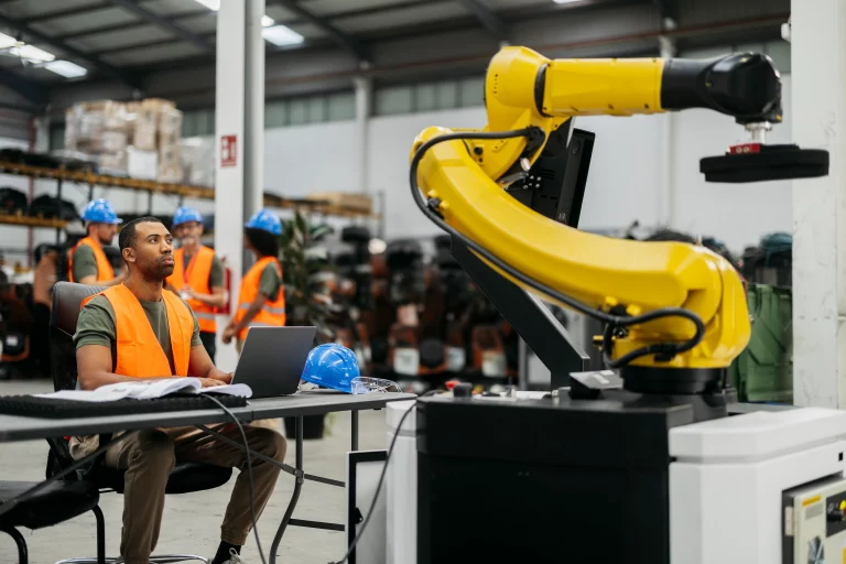 PLM engineer working on robotics